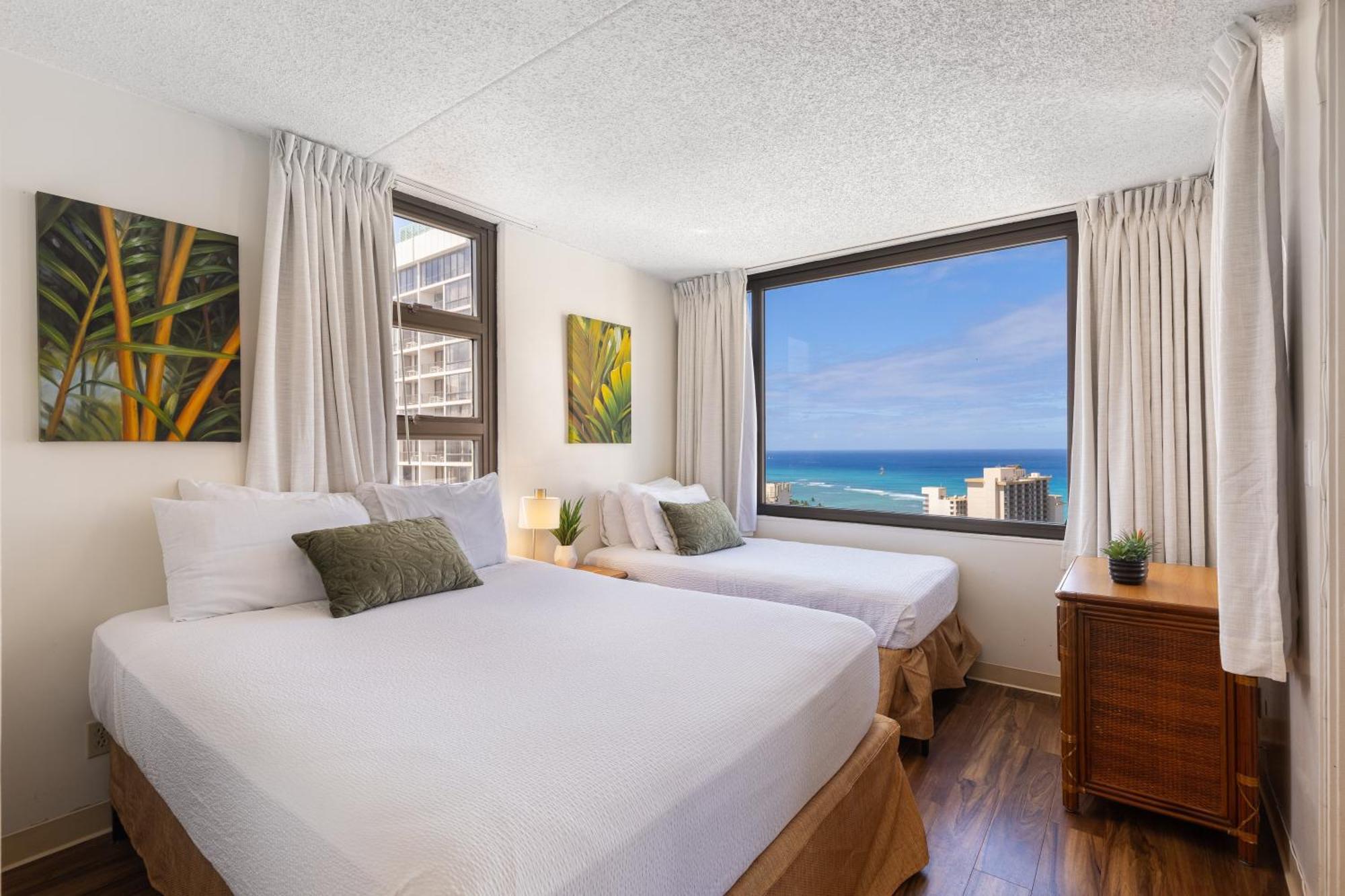 Beautifully Renovated 32Nd Floor Deluxe Ocean View Waikiki Condo Condo Honolulu Buitenkant foto