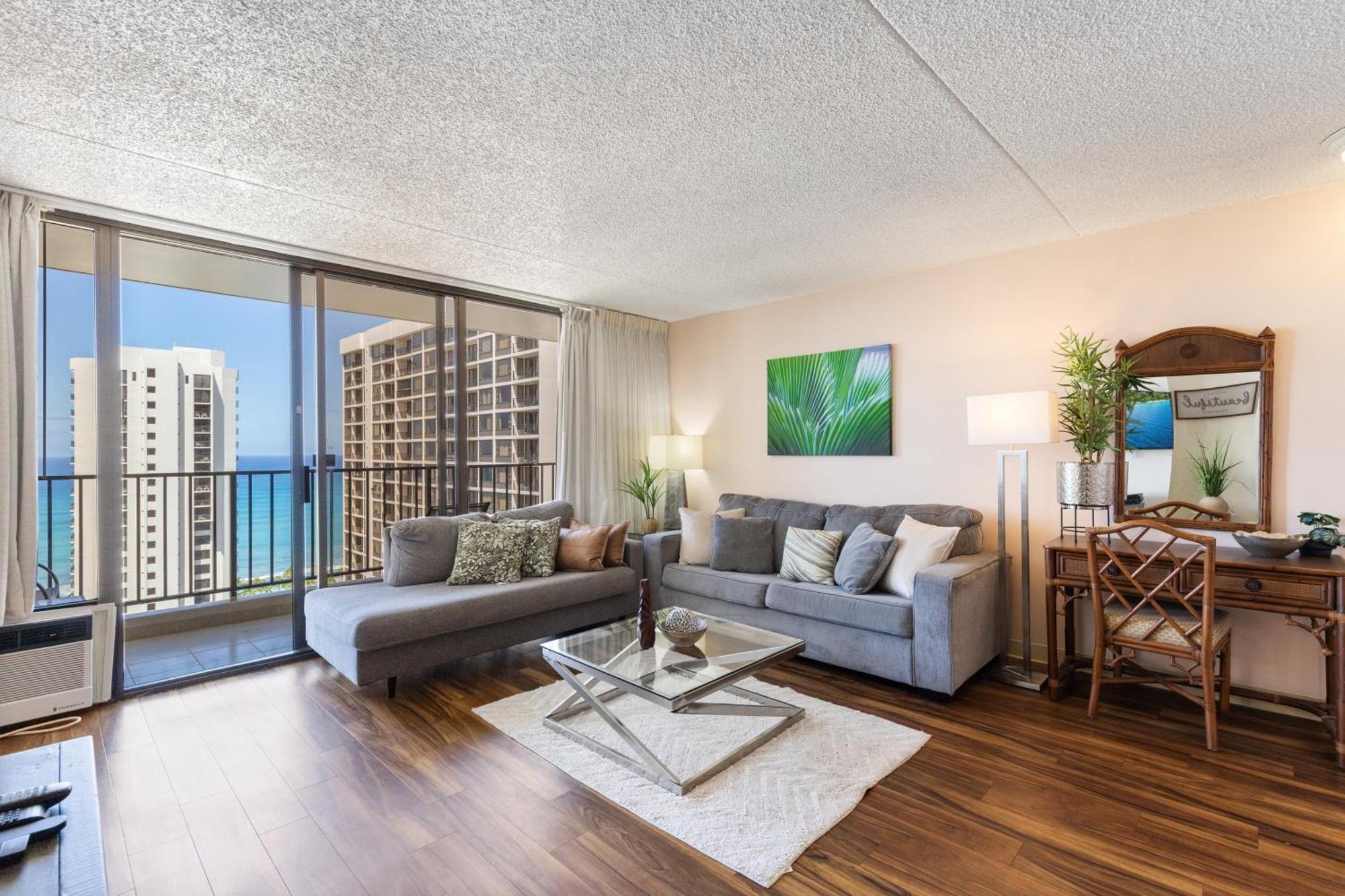 Beautifully Renovated 32Nd Floor Deluxe Ocean View Waikiki Condo Condo Honolulu Buitenkant foto